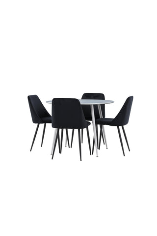 Venture Home Plaza matbord med nattstol
