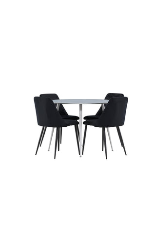 Venture Home Plaza matbord med nattstol