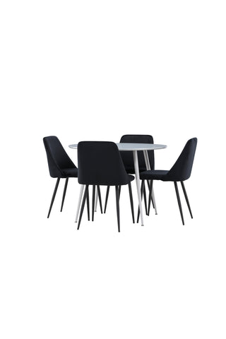 Venture Home Plaza matbord med nattstol