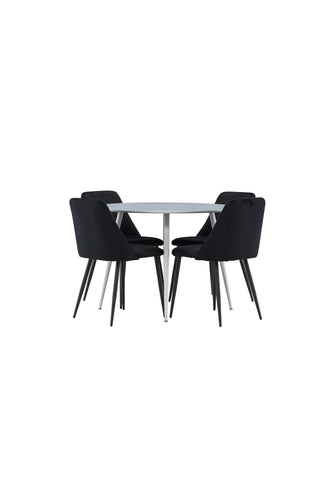 Venture Home Plaza matbord med nattstol