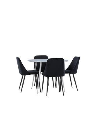 Venture Home Plaza matbord med nattstol