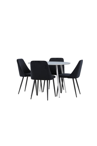 Venture Home Plaza matbord med nattstol