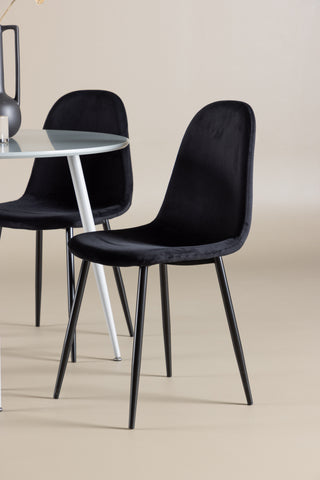 Venture Home Plaza matbord med Polar matstol