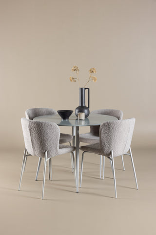 Venture Home Plaza matbord med Modesto matstol