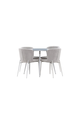 Venture Home Plaza matbord med Modesto matstol