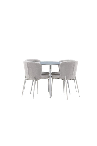 Venture Home Plaza matbord med Modesto matstol