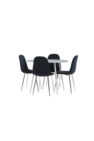 Venture Home Plaza matbord med Polar matstol