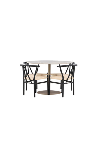 Venture Home Lycke matbord med Alfons matstol