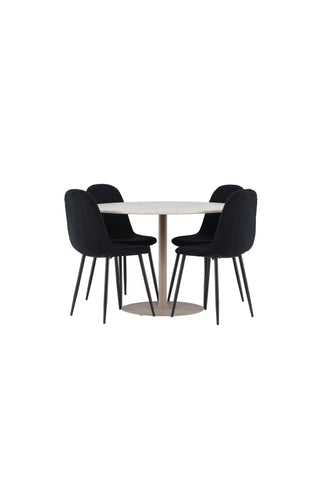 Venture Home Lycke matbord med Polar matstol