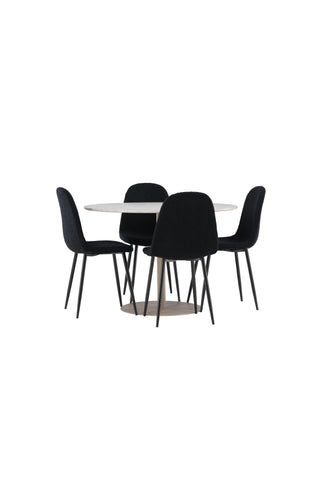 Venture Home Lycke matbord med Polar matstol