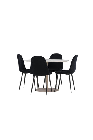 Venture Home Lycke matbord med Polar matstol