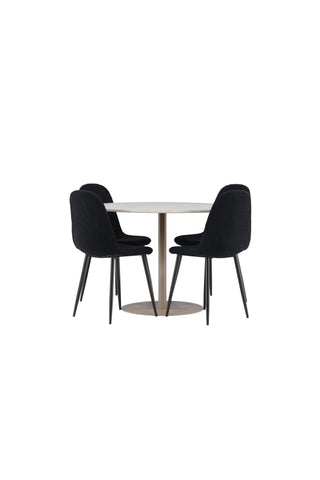 Venture Home Lycke matbord med Polar matstol