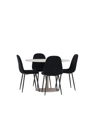 Venture Home Lycke matbord med Polar matstol