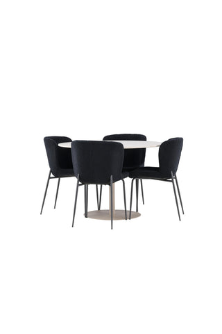 Venture Home Lycke matbord med Modesto matstol