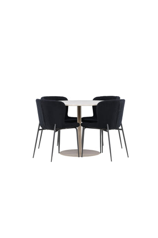Venture Home Lycke matbord med Modesto matstol