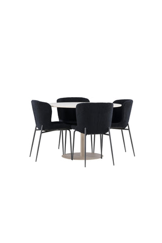 Venture Home Lycke matbord med Modesto matstol