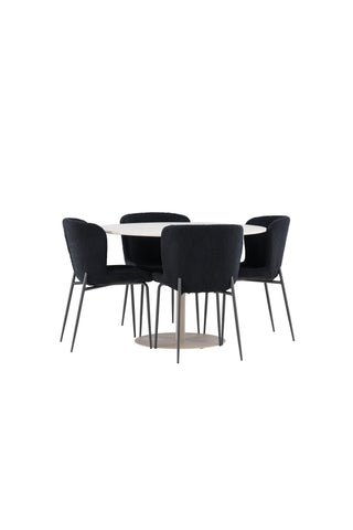 Venture Home Lycke matbord med Modesto matstol