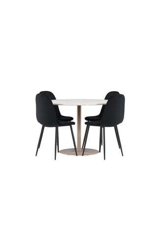 Venture Home Lycke matbord med Polar matstol