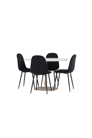 Venture Home Lycke matbord med Polar matstol