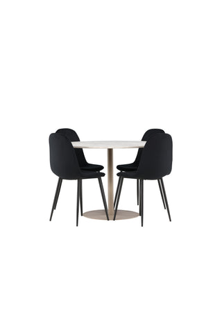 Venture Home Lycke matbord med Polar matstol