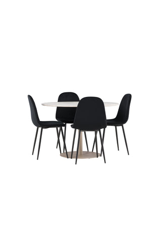 Venture Home Lycke matbord med Polar matstol