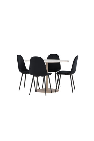 Venture Home Lycke matbord med Polar matstol