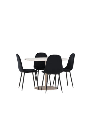 Venture Home Lycke matbord med Polar matstol