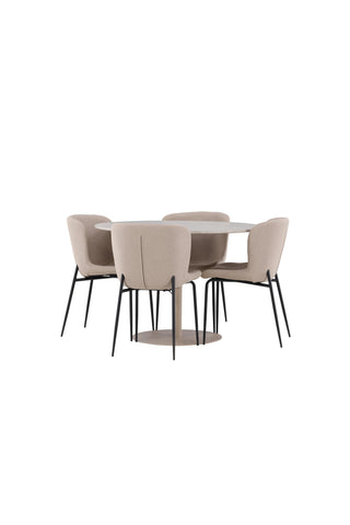 Venture Home Lycke matbord med Modesto matstol