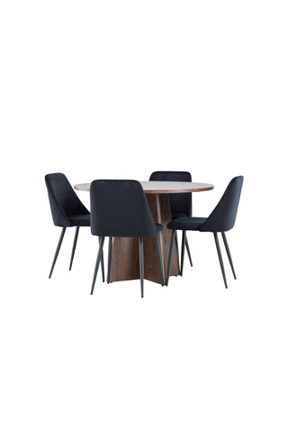 Venture Home Bootcut matbord med nattstol