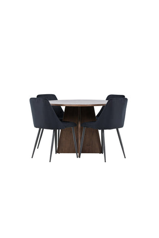 Venture Home Bootcut matbord med nattstol