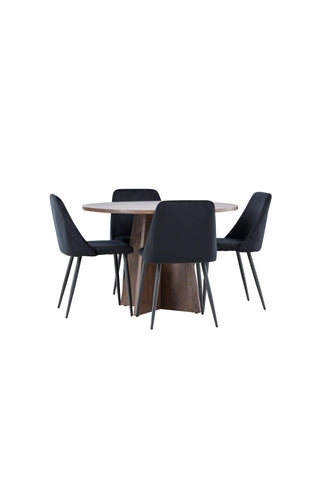 Venture Home Bootcut matbord med nattstol