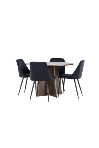 Venture Home Bootcut matbord med nattstol