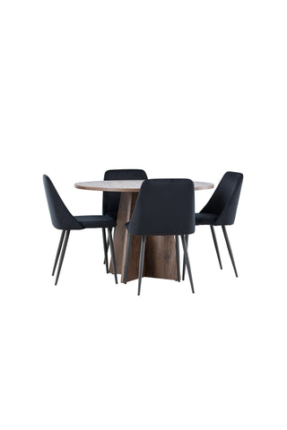 Venture Home Bootcut matbord med nattstol