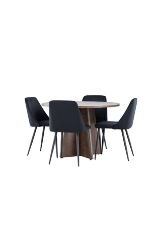 Venture Home Bootcut matbord med nattstol