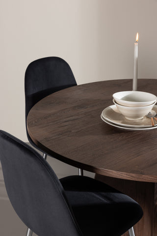 Venture Home Bootcut matbord med Polar matstol