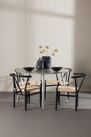 Venture Home Plaza matbord med Alfons matstol
