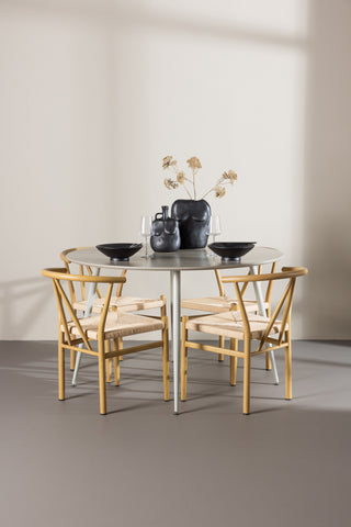 Venture Home Plaza matbord med Alfons matstol