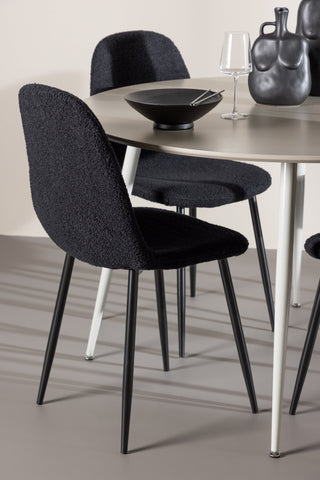 Venture Home Plaza matbord med Polar matstol