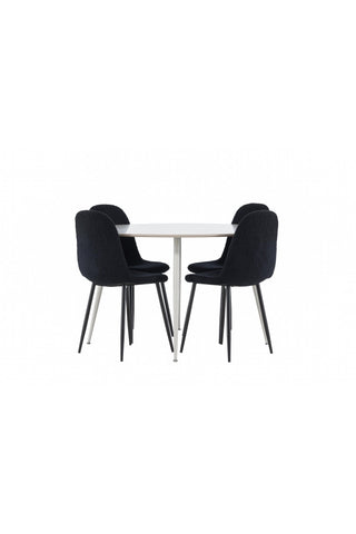 Venture Home Plaza matbord med Polar matstol