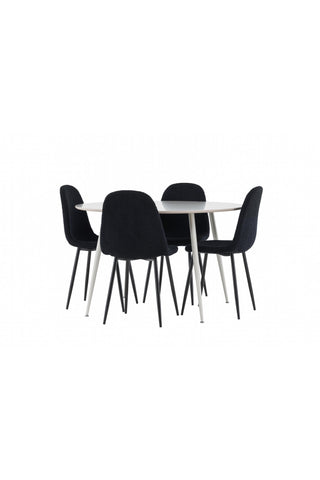 Venture Home Plaza matbord med Polar matstol