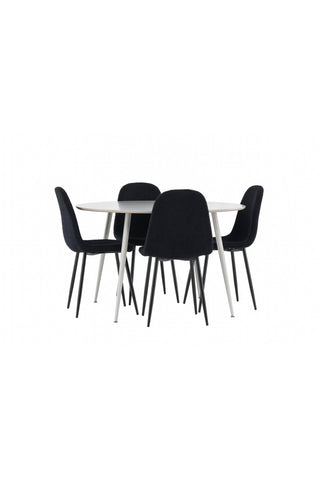 Venture Home Plaza matbord med Polar matstol