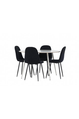 Venture Home Plaza matbord med Polar matstol