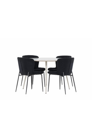 Venture Home Plaza matbord med Modesto matstol