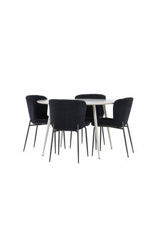 Venture Home Plaza matbord med Modesto matstol