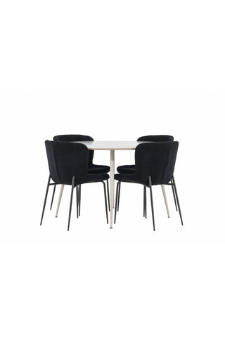 Venture Home Plaza matbord med Modesto matstol