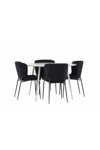 Venture Home Plaza matbord med Modesto matstol