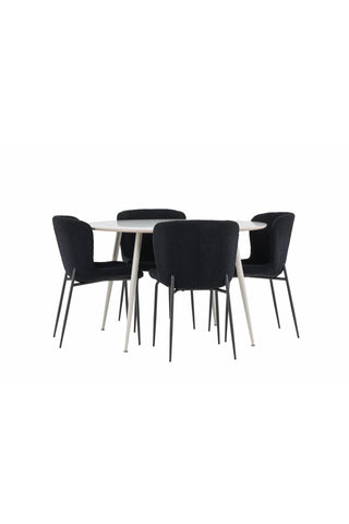 Venture Home Plaza matbord med Modesto matstol