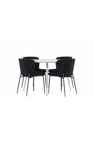Venture Home Plaza matbord med Modesto matstol