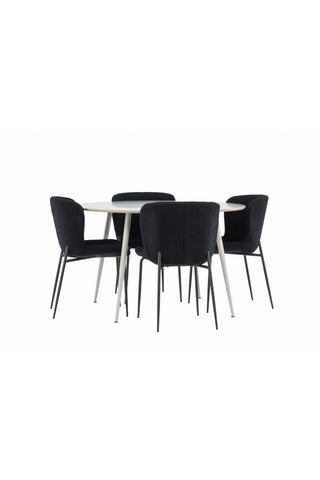 Venture Home Plaza matbord med Modesto matstol