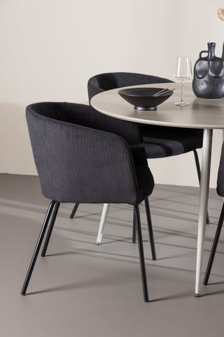 Venture Home Plaza matbord med Berit matstol